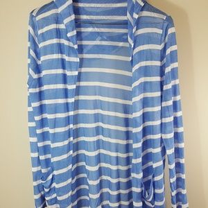 Lightweight cardigan or swimsuit cover up